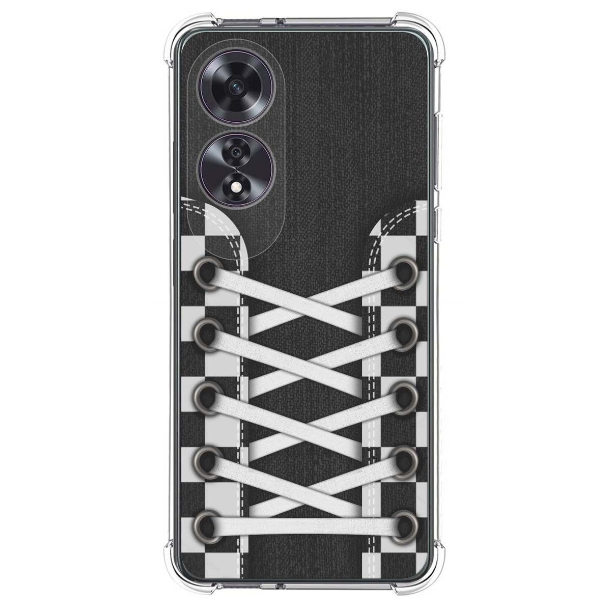 Funda Silicona Antigolpes para Oppo A60 4G diseño Zapatillas 03 Dibujos