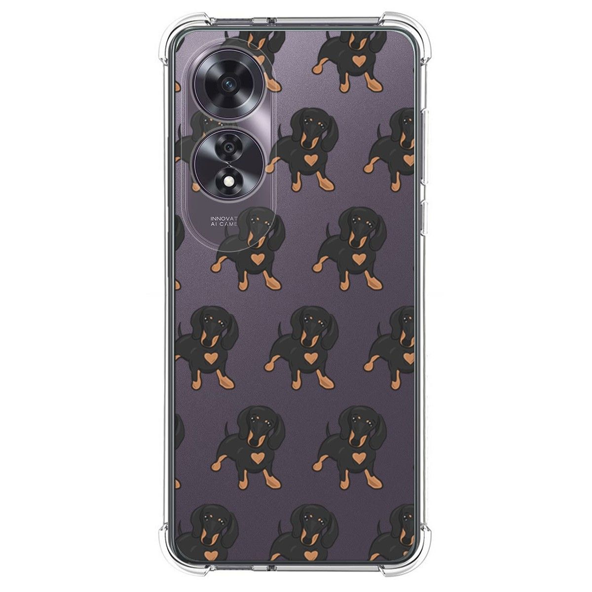 Funda Silicona Antigolpes para Oppo A60 4G diseño Perros 10 Dibujos