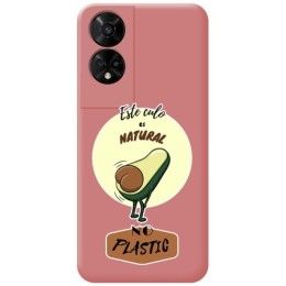 Funda Silicona Líquida Rosa para TCL 50 5G diseño Culo Natural Dibujos