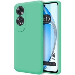 Funda Silicona Líquida Ultra Suave para Oppo A60 4G color Verde