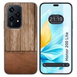 Funda Silicona para Huawei Honor 200 Lite 5G diseño Madera 09 Dibujos