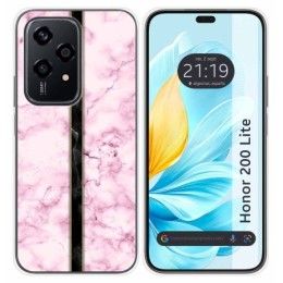 Funda Silicona para Huawei Honor 200 Lite 5G diseño Mármol 04 Dibujos