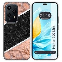 Funda Silicona para Huawei Honor 200 Lite 5G diseño Mármol 07 Dibujos