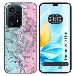 Funda Silicona para Huawei Honor 200 Lite 5G diseño Mármol 08 Dibujos