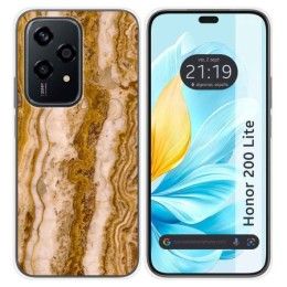 Funda Silicona para Huawei Honor 200 Lite 5G diseño Mármol 10 Dibujos