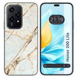 Funda Silicona para Huawei Honor 200 Lite 5G diseño Mármol 13 Dibujos