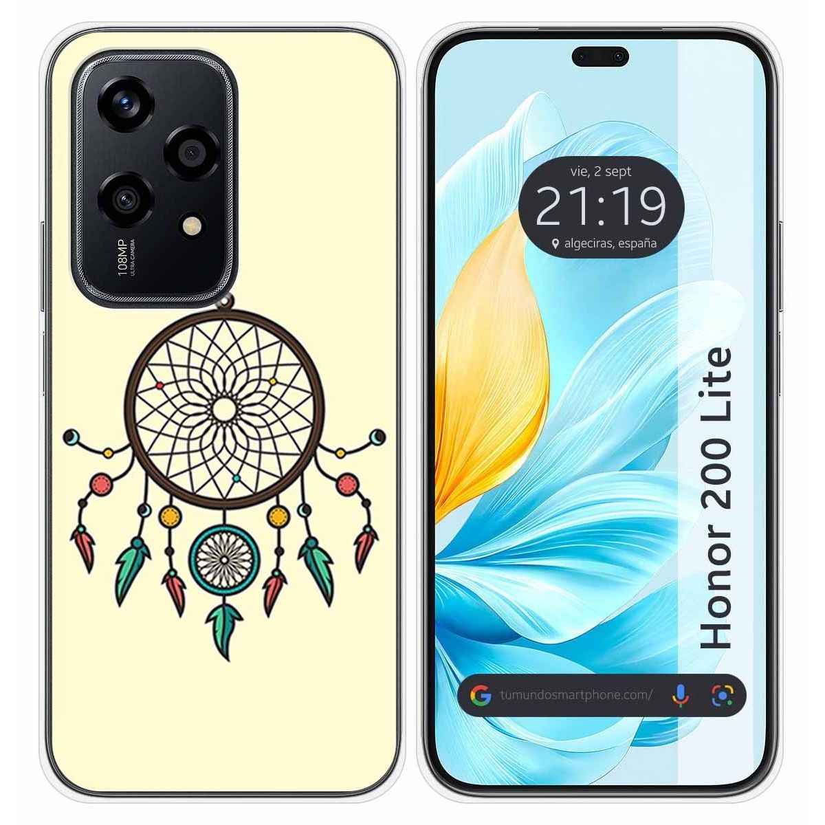 Funda Silicona para Huawei Honor 200 Lite 5G diseño Atrapasueños Dibujos