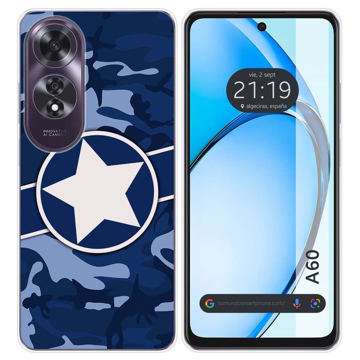 Funda Silicona para Oppo A60 4G diseño Camuflaje 03 Dibujos