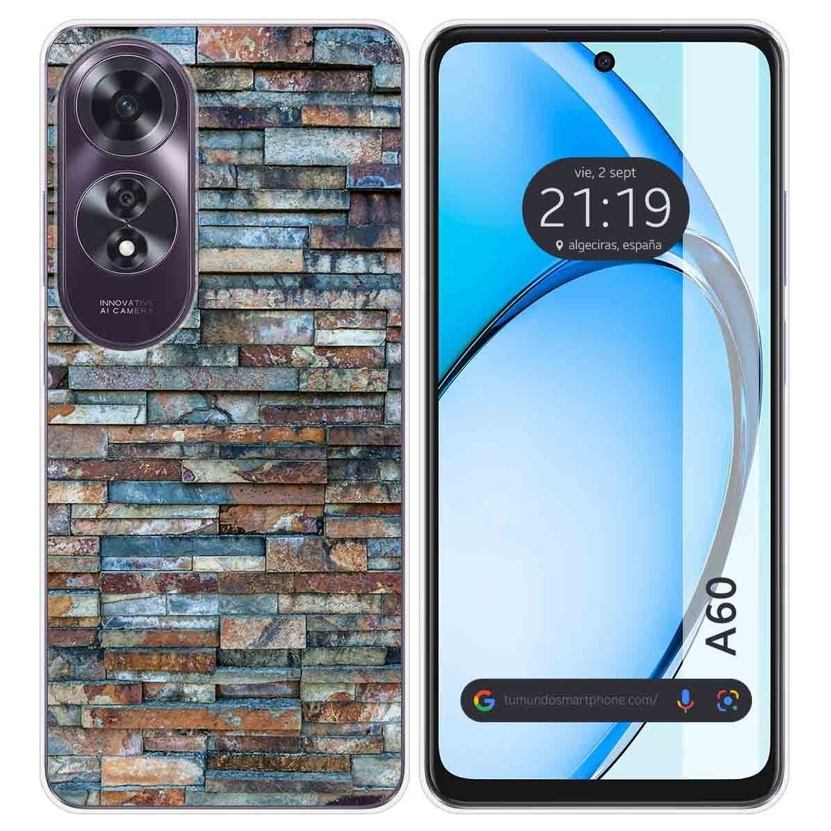 Funda Silicona para Oppo A60 4G diseño Ladrillo 05 Dibujos