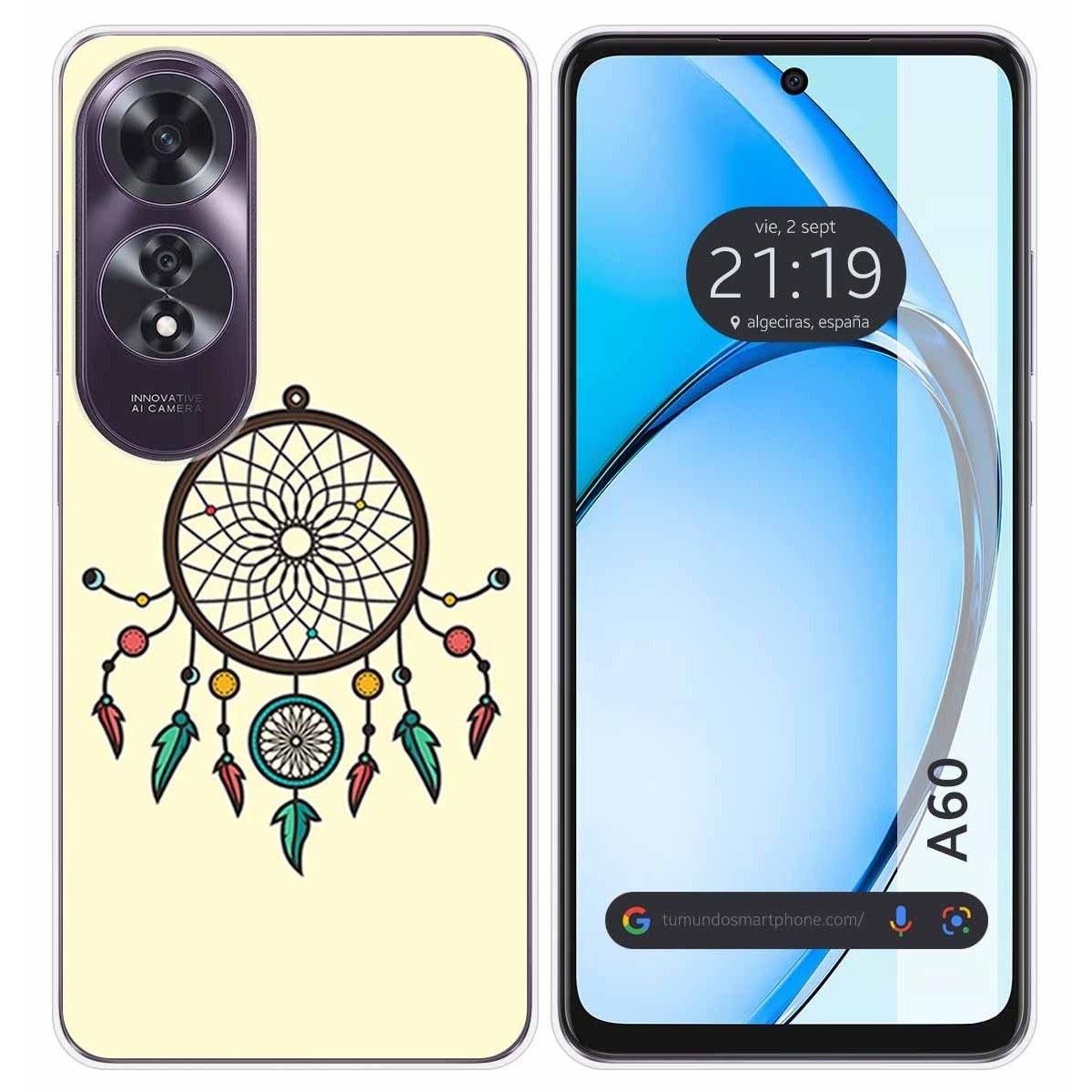 Funda Silicona para Oppo A60 4G diseño Atrapasueños Dibujos