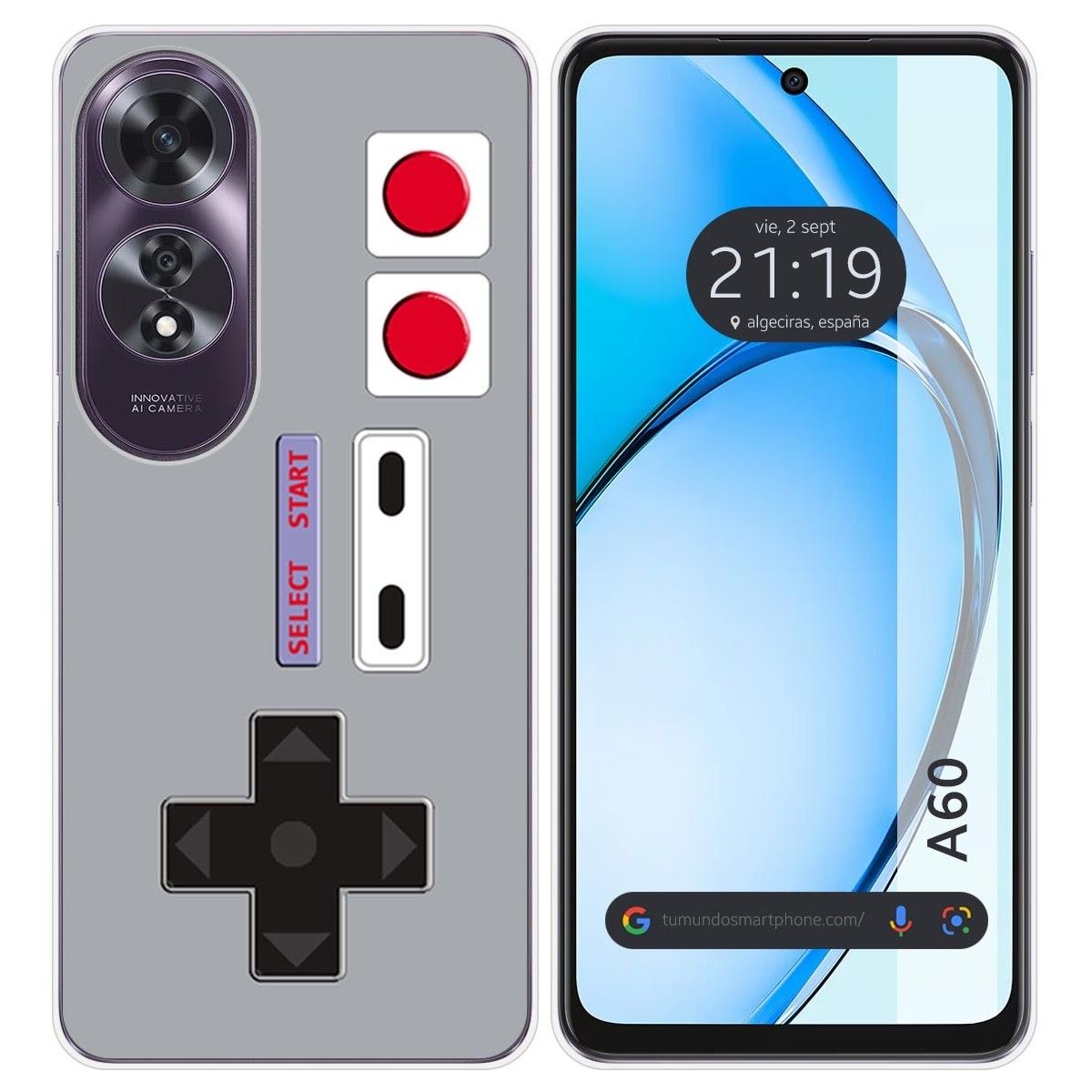 Funda Silicona para Oppo A60 4G diseño Consola Dibujos