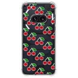 Funda Silicona Antigolpes para Nothing Phone 2a 5G diseño Cerezas Dibujos