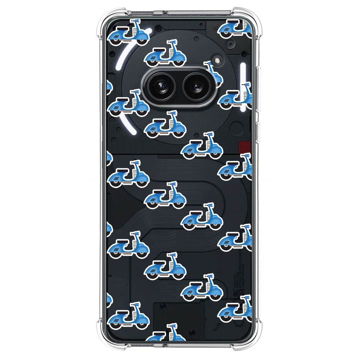 Funda Silicona Antigolpes para Nothing Phone 2a 5G diseño Scooter Dibujos