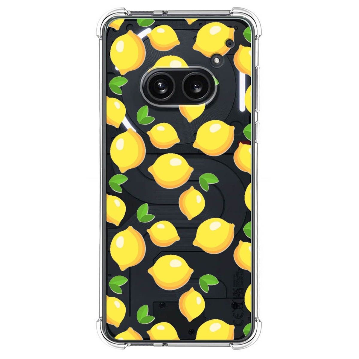 Funda Silicona Antigolpes para Nothing Phone 2a 5G diseño Limones Dibujos