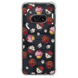 Funda Silicona Antigolpes para Nothing Phone 2a 5G diseño Muffins Dibujos