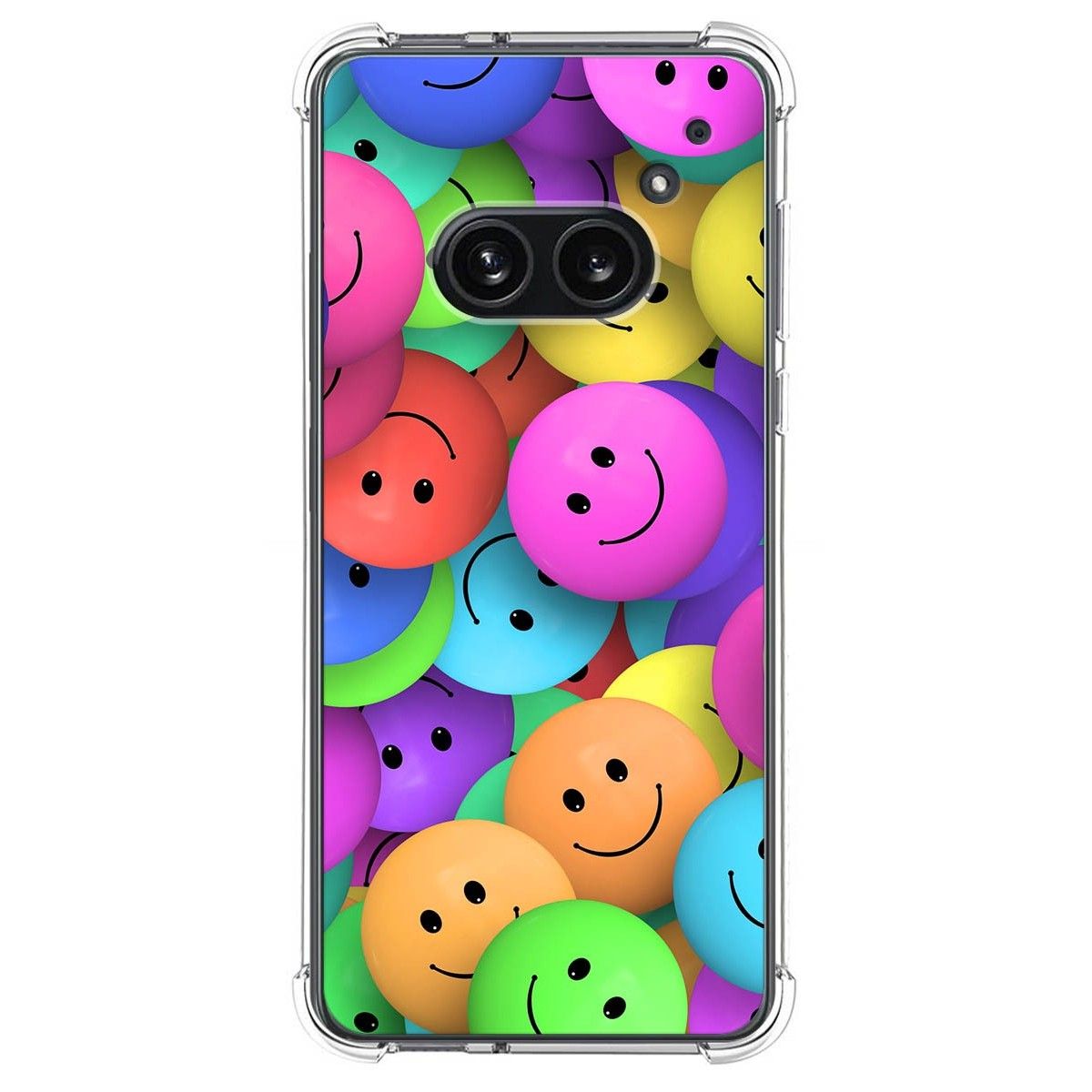 Funda Silicona Antigolpes para Nothing Phone 2a 5G diseño Smile Dibujos