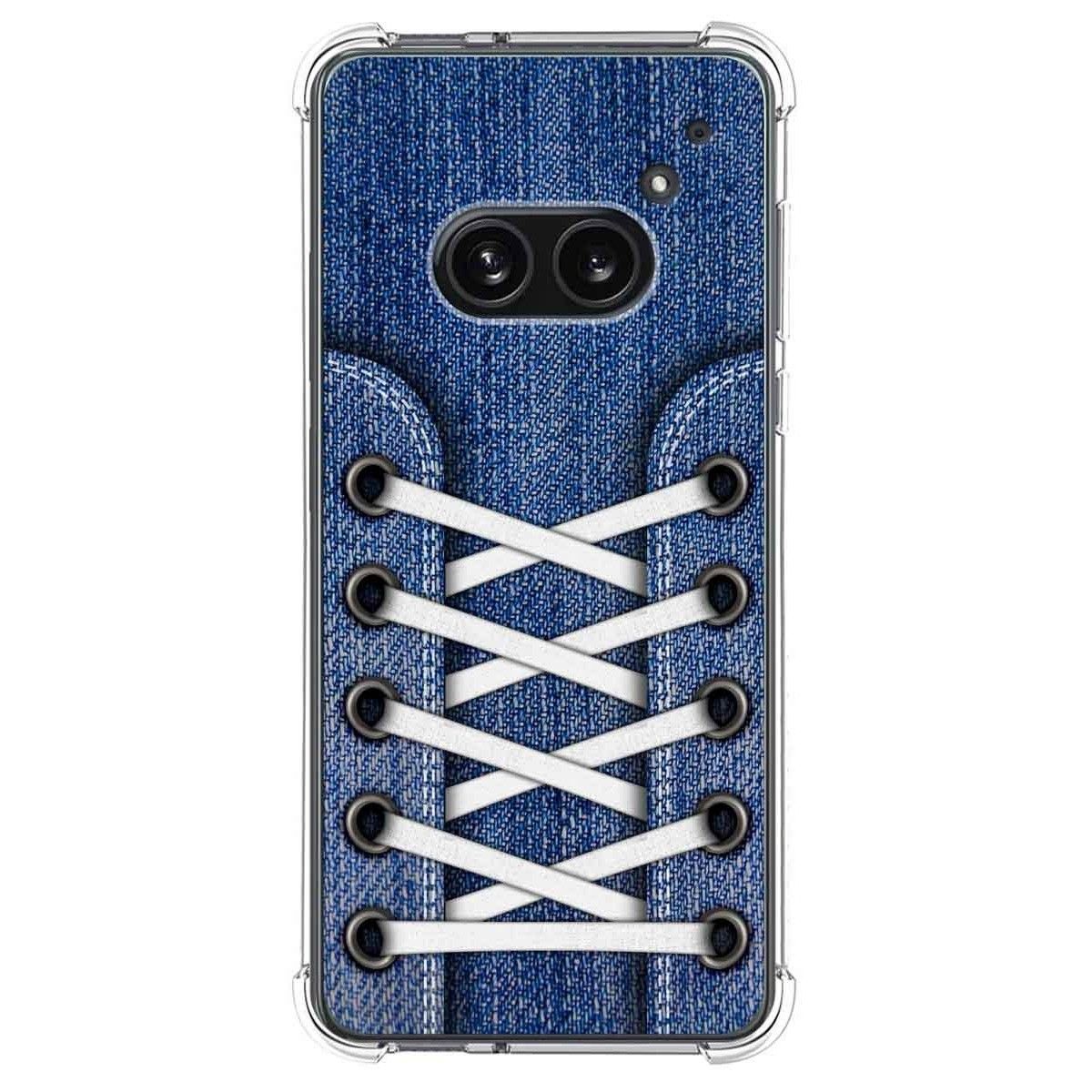 Funda Silicona Antigolpes para Nothing Phone 2a 5G diseño Zapatillas 01 Dibujos