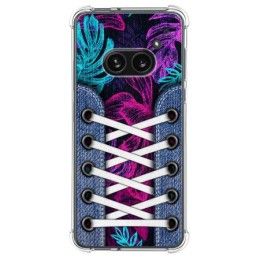 Funda Silicona Antigolpes para Nothing Phone 2a 5G diseño Zapatillas 07 Dibujos