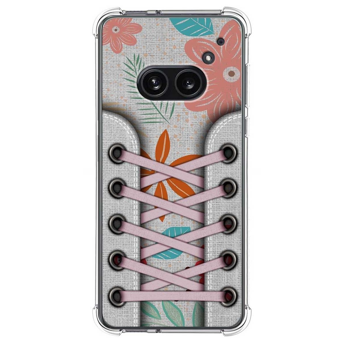 Funda Silicona Antigolpes para Nothing Phone 2a 5G diseño Zapatillas 09 Dibujos