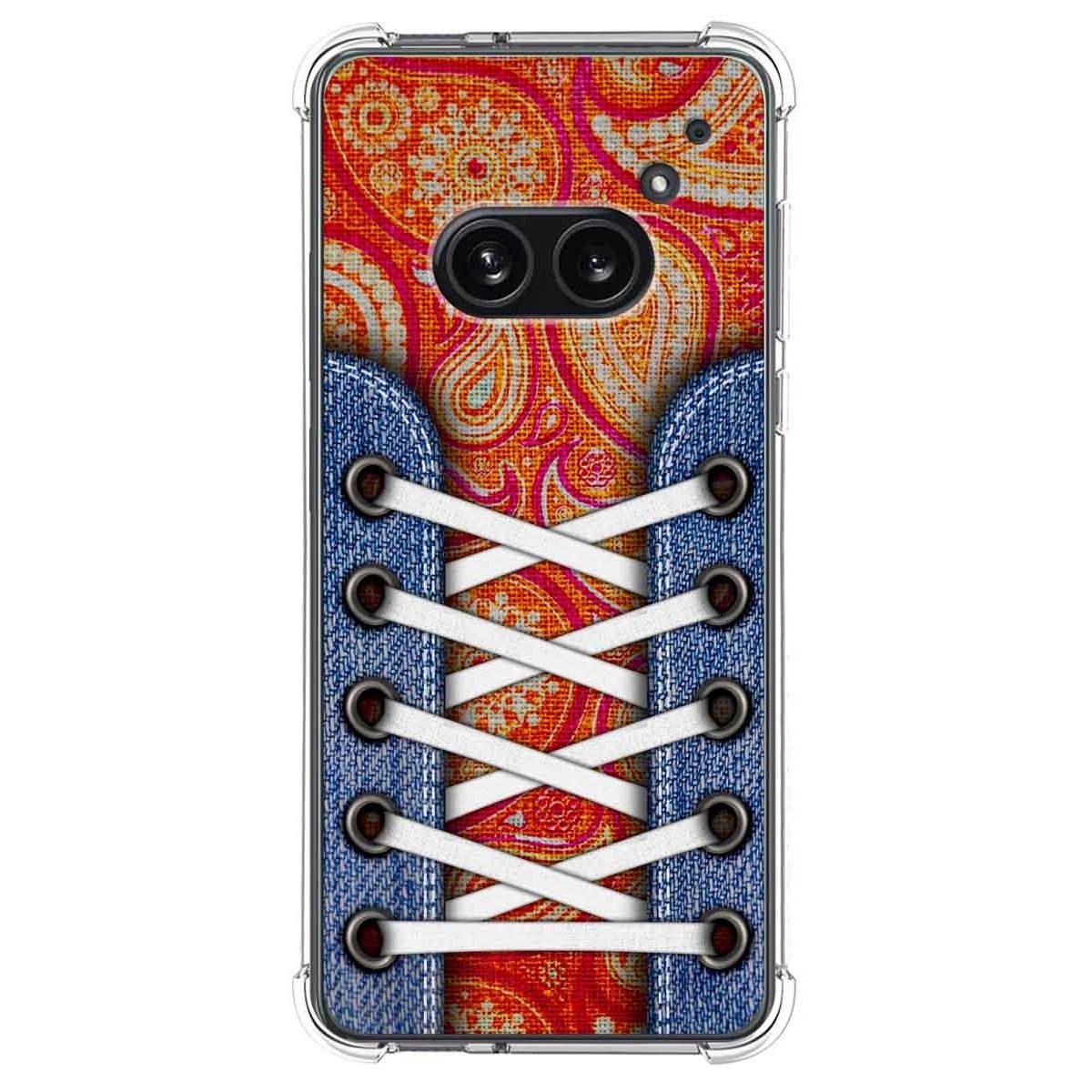 Funda Silicona Antigolpes para Nothing Phone 2a 5G diseño Zapatillas 10 Dibujos