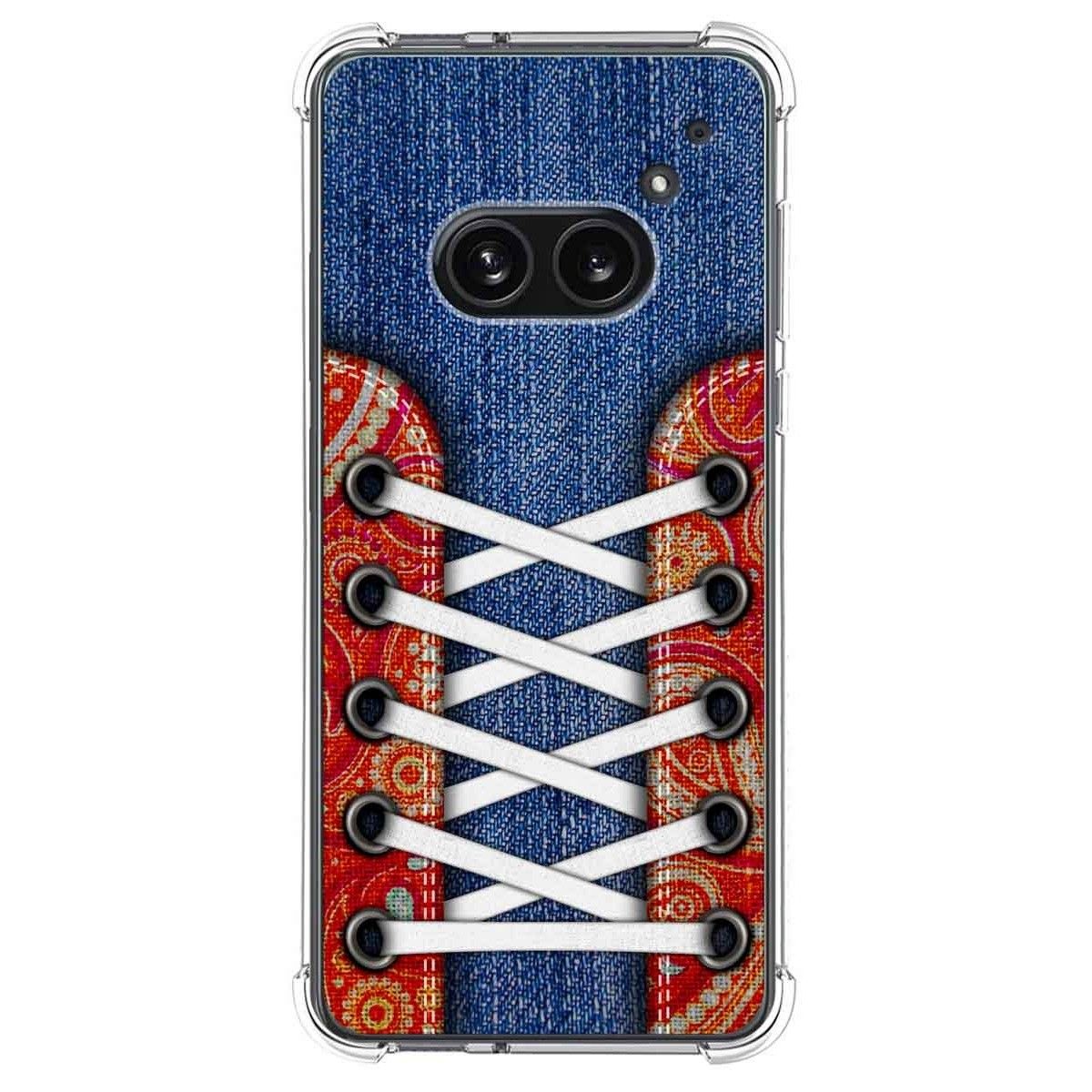 Funda Silicona Antigolpes para Nothing Phone 2a 5G diseño Zapatillas 11 Dibujos