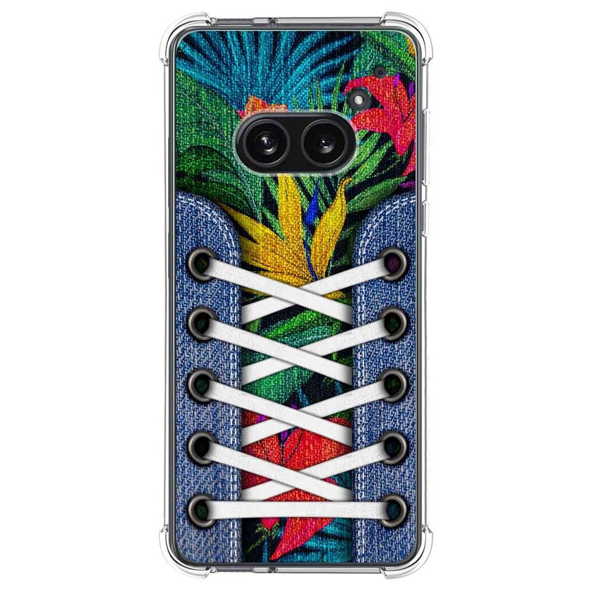 Funda Silicona Antigolpes para Nothing Phone 2a 5G diseño Zapatillas 12 Dibujos