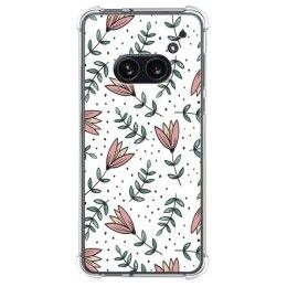 Funda Silicona Antigolpes para Nothing Phone 2a 5G diseño Flores 01 Dibujos