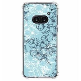 Funda Silicona Antigolpes para Nothing Phone 2a 5G diseño Flores 03 Dibujos