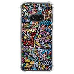 Funda Silicona Antigolpes para Nothing Phone 2a 5G diseño Flores 04 Dibujos