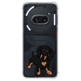 Funda Silicona Antigolpes para Nothing Phone 2a 5G diseño Perros 04 Dibujos