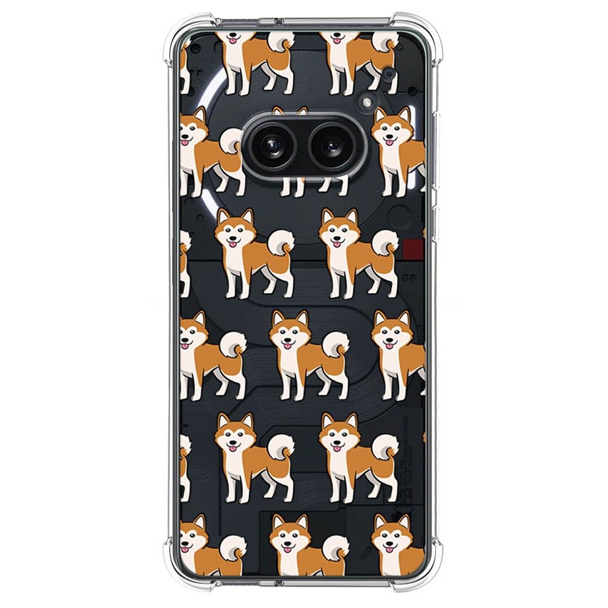 Funda Silicona Antigolpes para Nothing Phone 2a 5G diseño Perros 08 Dibujos