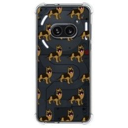 Funda Silicona Antigolpes para Nothing Phone 2a 5G diseño Perros 09 Dibujos