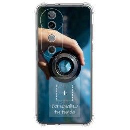 Personaliza tu Funda Silicona AntiGolpes Transparente con tu Fotografía para Vivo V40 5G Dibujo Personalizada