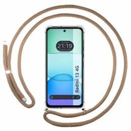 Funda Colgante Transparente para Xiaomi Redmi 13 4G con Cordon Camel