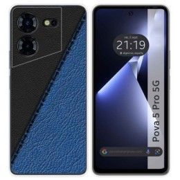 Funda Silicona para TECNO POVA 5 Pro 5G diseño Cuero 02 Dibujos