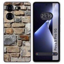 Funda Silicona para TECNO POVA 5 Pro 5G diseño Ladrillo 03 Dibujos