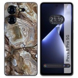 Funda Silicona para TECNO POVA 5 Pro 5G diseño Mármol 14 Dibujos