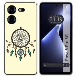 Funda Silicona para TECNO POVA 5 Pro 5G diseño Atrapasueños Dibujos