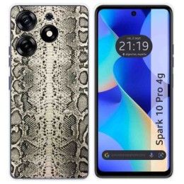 Funda Silicona para TECNO SPARK 10 Pro diseño Animal 01 Dibujos