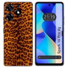 Funda Silicona para TECNO SPARK 10 Pro diseño Animal 03 Dibujos