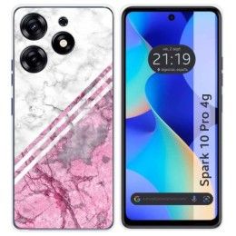 Funda Silicona para TECNO SPARK 10 Pro diseño Mármol 03 Dibujos