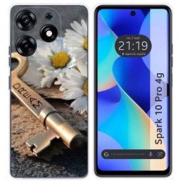 Funda Silicona para TECNO SPARK 10 Pro diseño Dream Dibujos