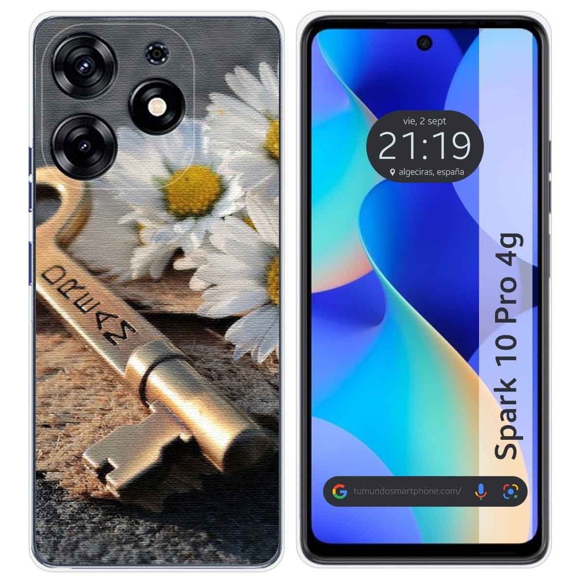 Funda Silicona para TECNO SPARK 10 Pro diseño Dream Dibujos