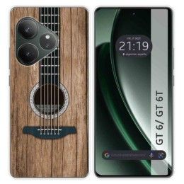 Funda Silicona para Realme GT 6 / GT 6T 5G diseño Madera 11 Dibujos