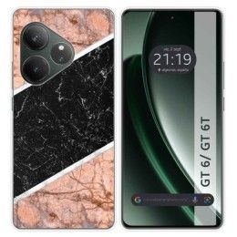 Funda Silicona para Realme GT 6 / GT 6T 5G diseño Mármol 07 Dibujos