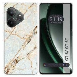 Funda Silicona para Realme GT 6 / GT 6T 5G diseño Mármol 13 Dibujos