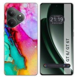 Funda Silicona para Realme GT 6 / GT 6T 5G diseño Mármol 15 Dibujos