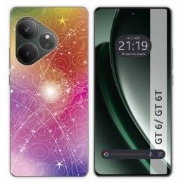 Funda Silicona para Realme GT 6 / GT 6T 5G diseño Abstracto Dibujos