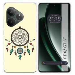 Funda Silicona para Realme GT 6 / GT 6T 5G diseño Atrapasueños Dibujos