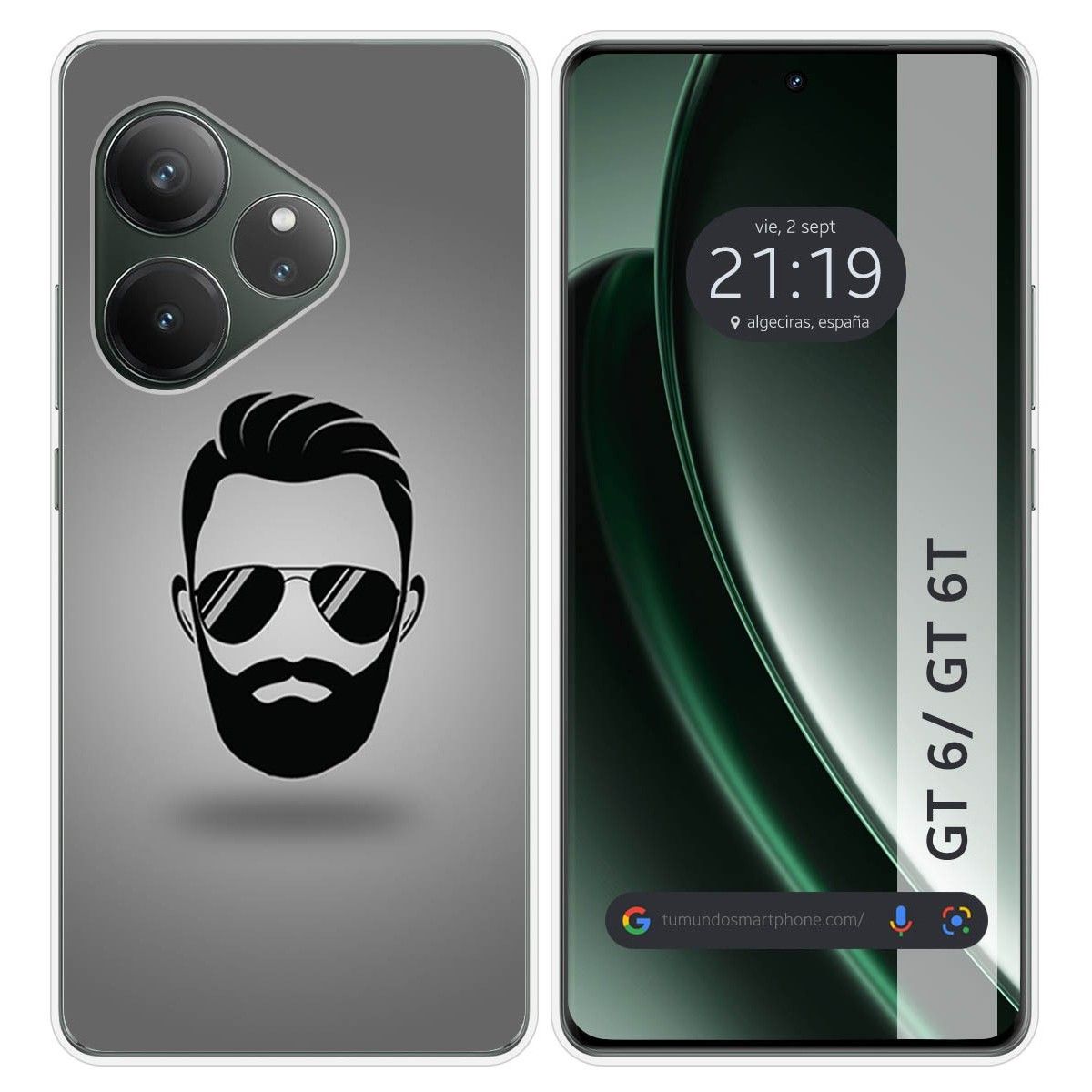 Funda Silicona para Realme GT 6 / GT 6T 5G diseño Barba Dibujos